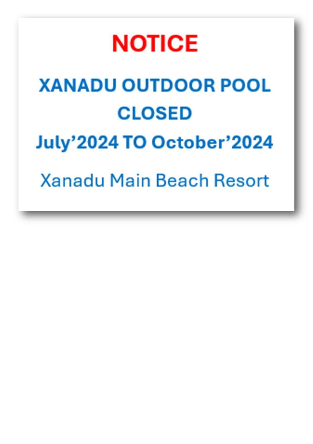 Xanadu Resort Gold Coast Zewnętrze zdjęcie